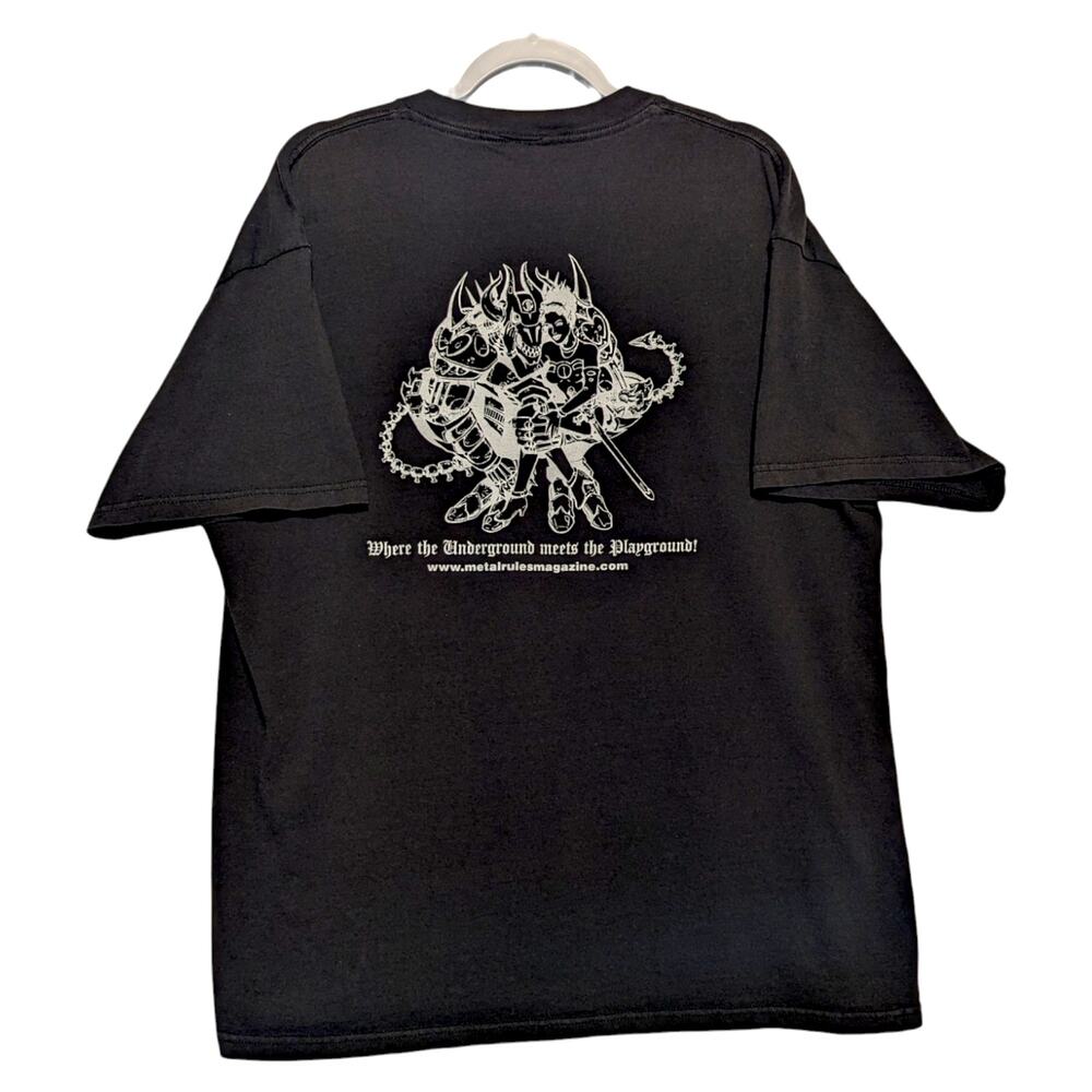 90s Metal Rules Magazine t shirt
